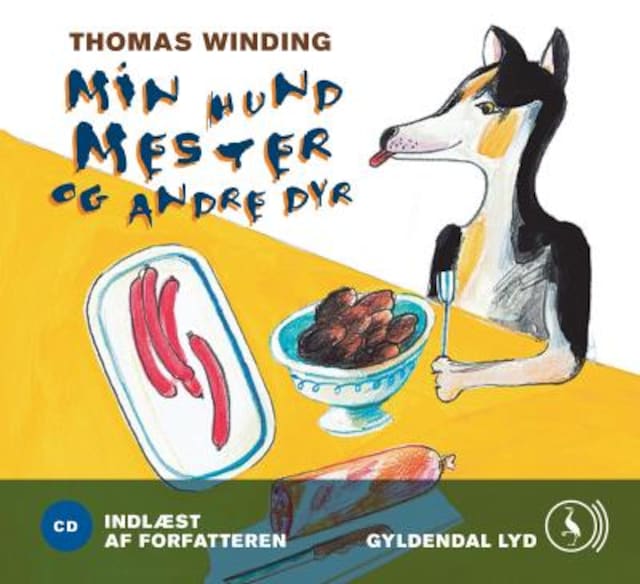 Portada de libro para Thomas Winding læser Min hund Mester og andre dyr