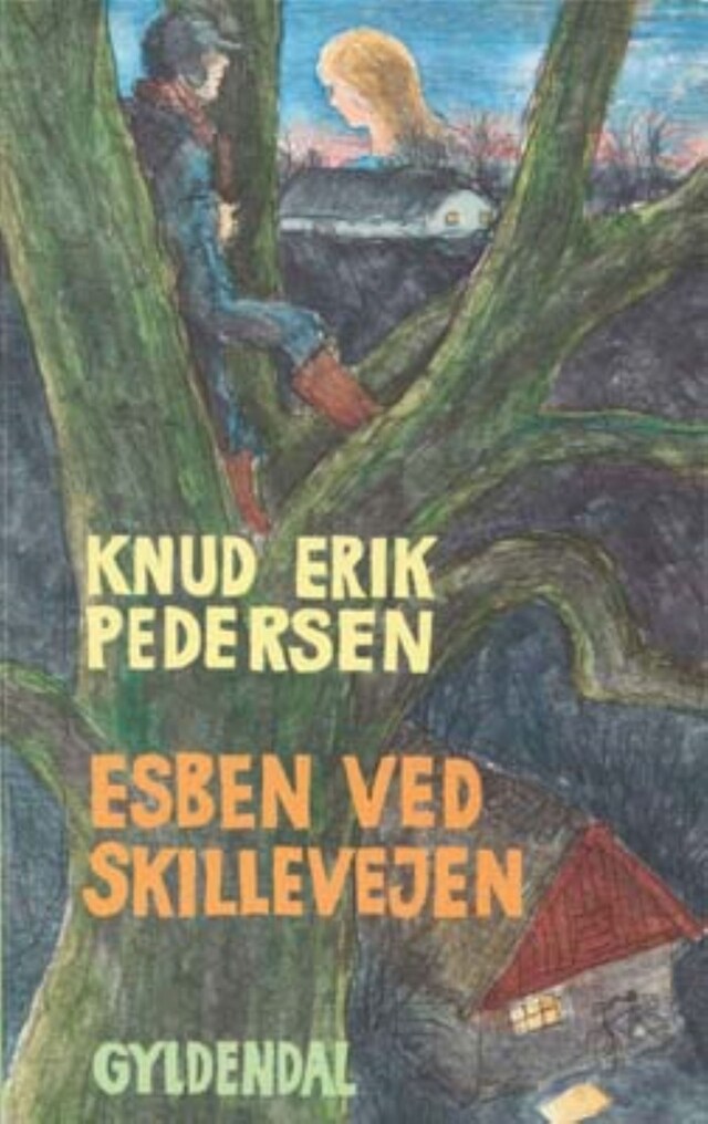 Buchcover für Esben ved skillevejen