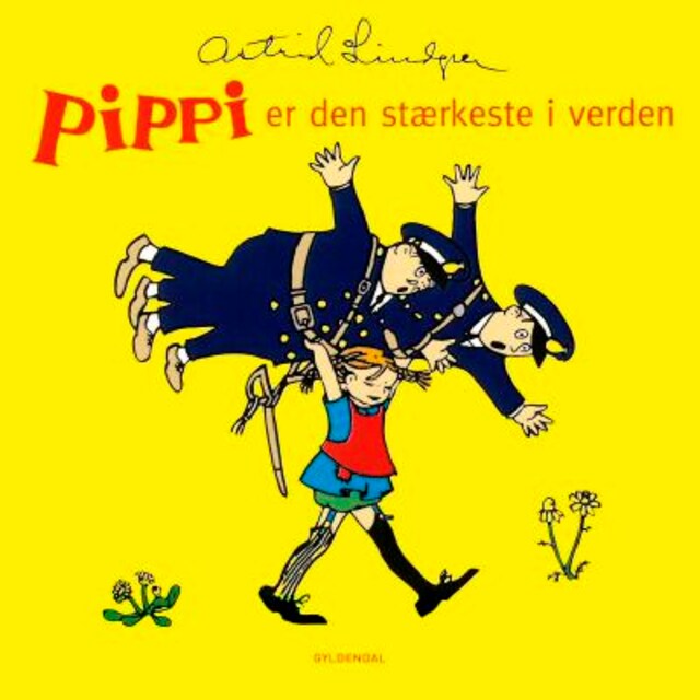 Book cover for Pippi er den stærkeste i verden
