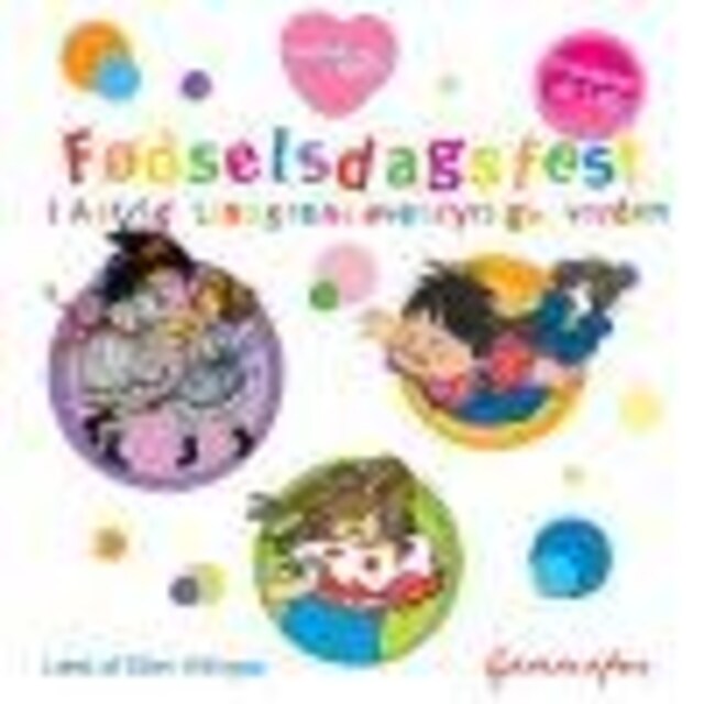 Buchcover für Fødselsdagsfest i Astrid Lindgrens eventyrlige verden