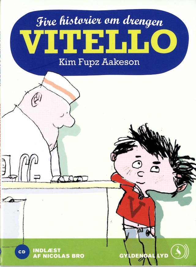 Boekomslag van Fire historier om drengen Vitello