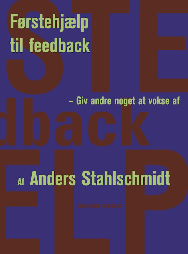Book cover for Førstehjælp til feedback