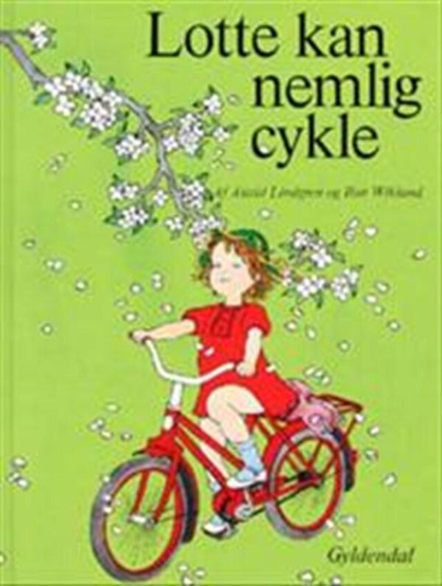 Bokomslag för Lotte kan nemlig cykle.