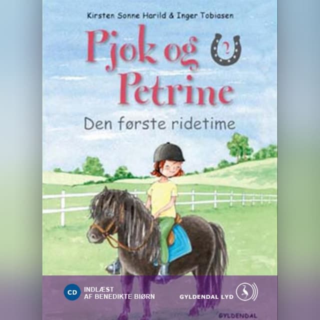 Boekomslag van Pjok og Petrine 2 - Den første ridetime