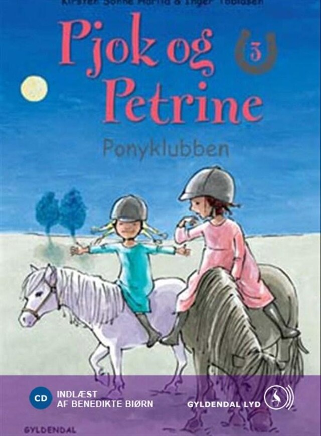 Book cover for Pjok og Petrine 3 - Ponyklubben