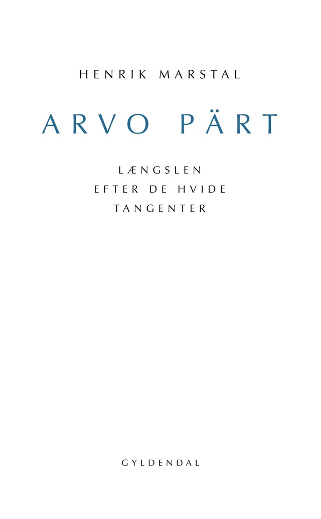 Book cover for Arvo Pärt