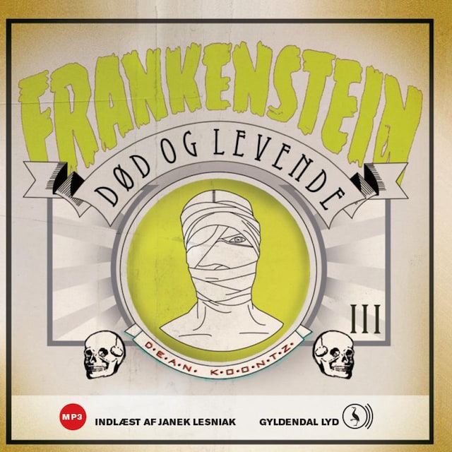 Book cover for Frankenstein 3 - Død og levende