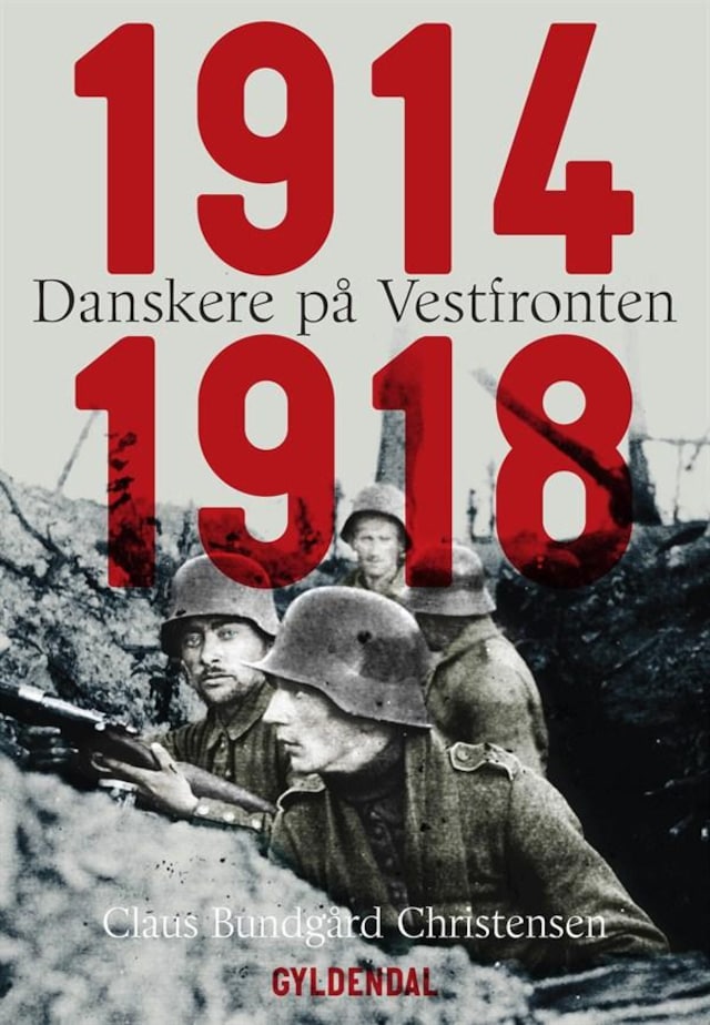 Book cover for Danskere på Vestfronten 1914-1918
