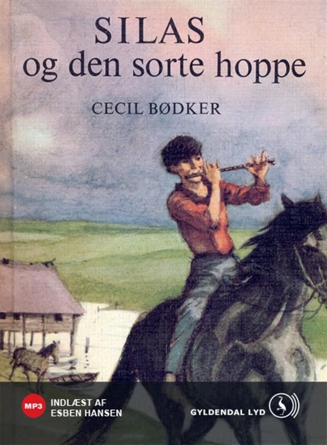 Buchcover für Silas og den sorte hoppe