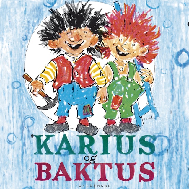 Book cover for Karius og Baktus