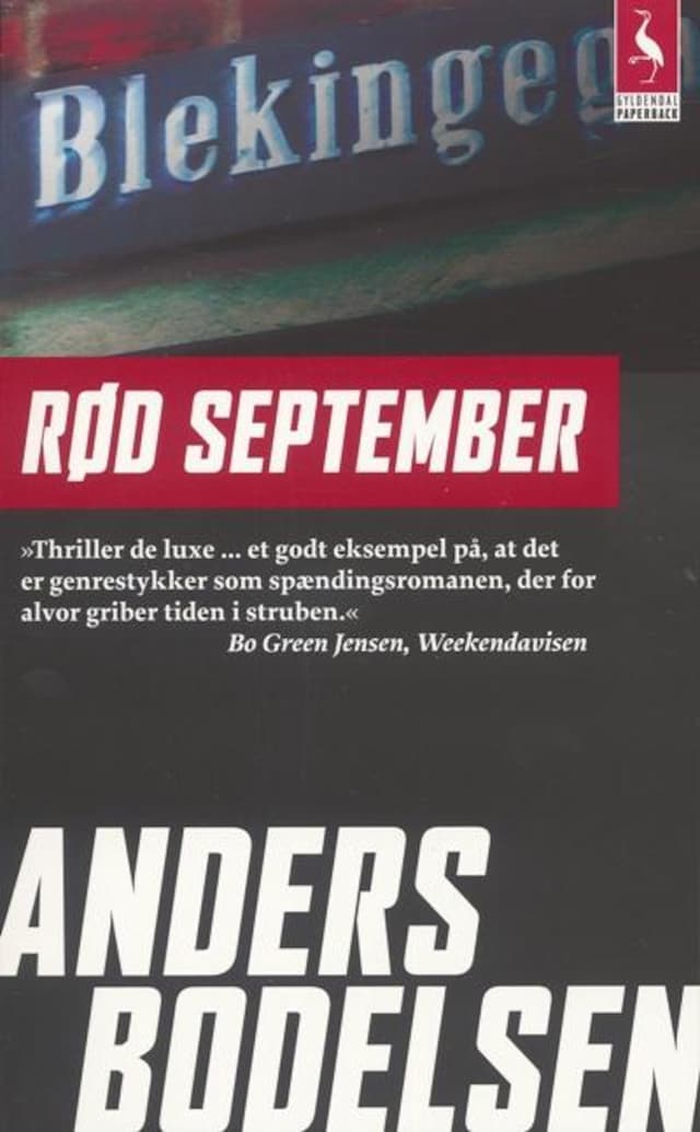 Book cover for Rød September