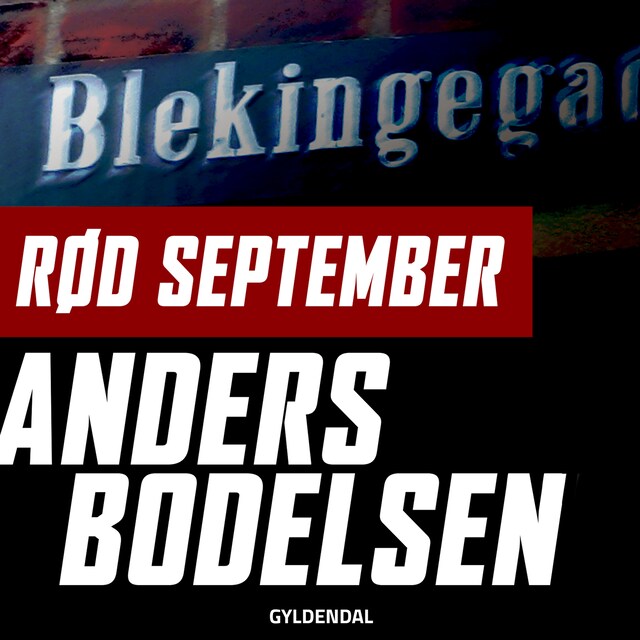 Book cover for Rød september