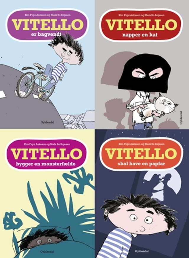 Bogomslag for Vitello bygger en monsterfælde - og andre historier