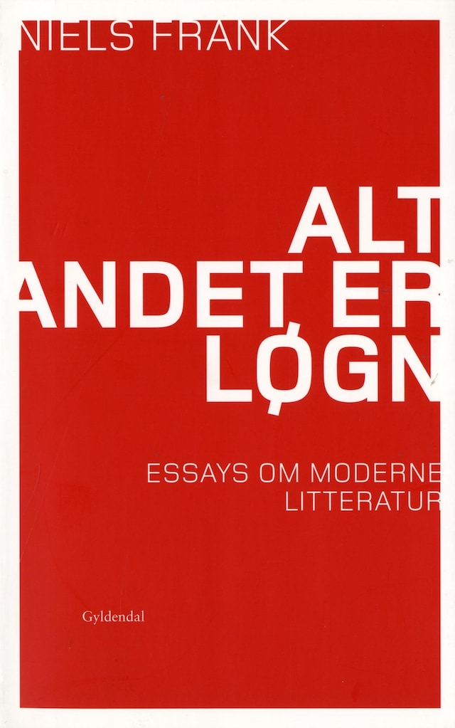 Copertina del libro per Alt andet er løgn