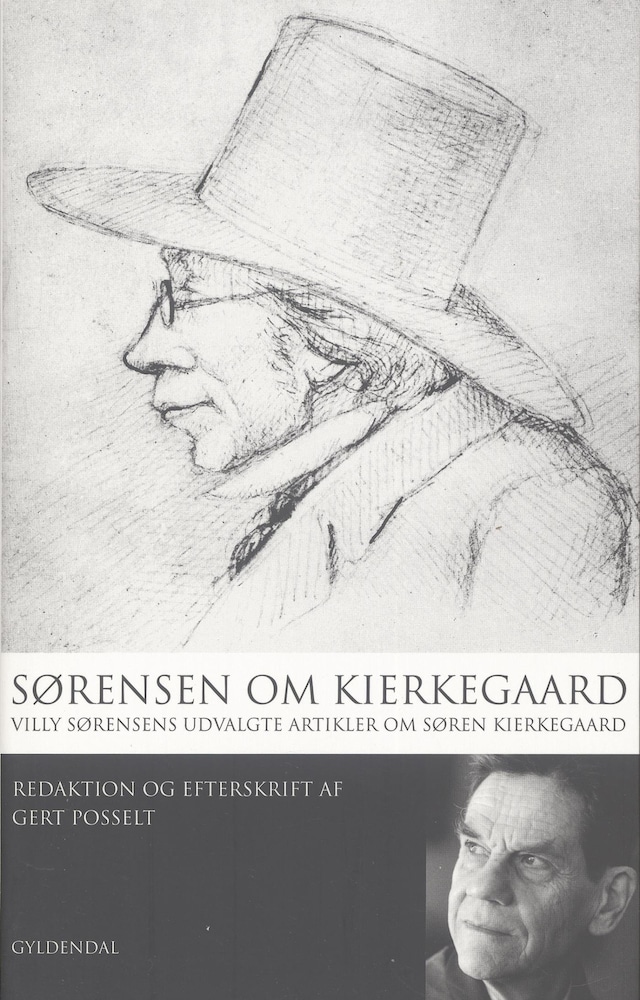 Copertina del libro per Sørensen om Kierkegaard