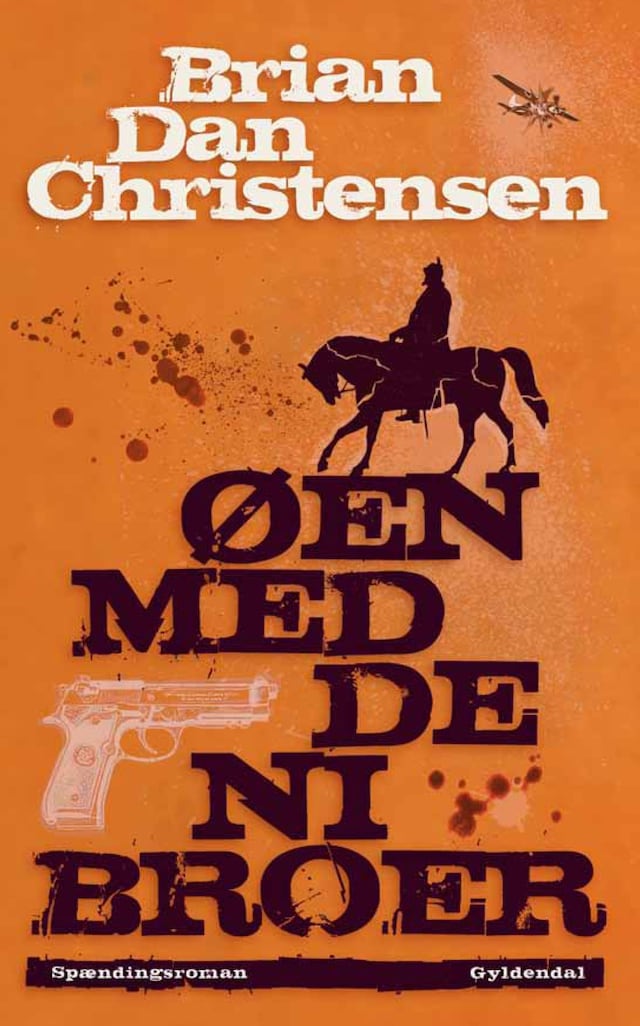 Book cover for Øen med de ni broer