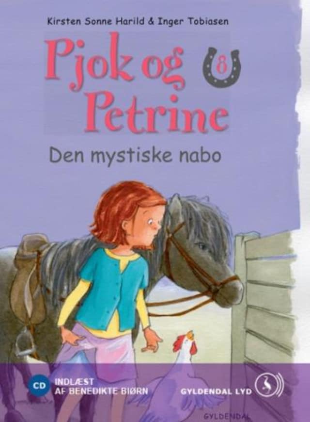 Buchcover für Pjok og Petrine 8 - Den mystiske nabo