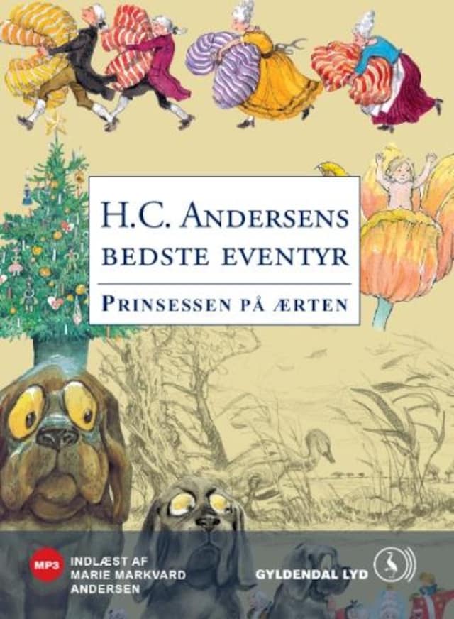 Couverture de livre pour Prinsessen på ærten