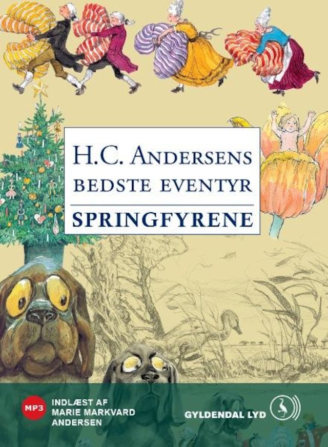 Buchcover für Springfyrene: En musikfortælling