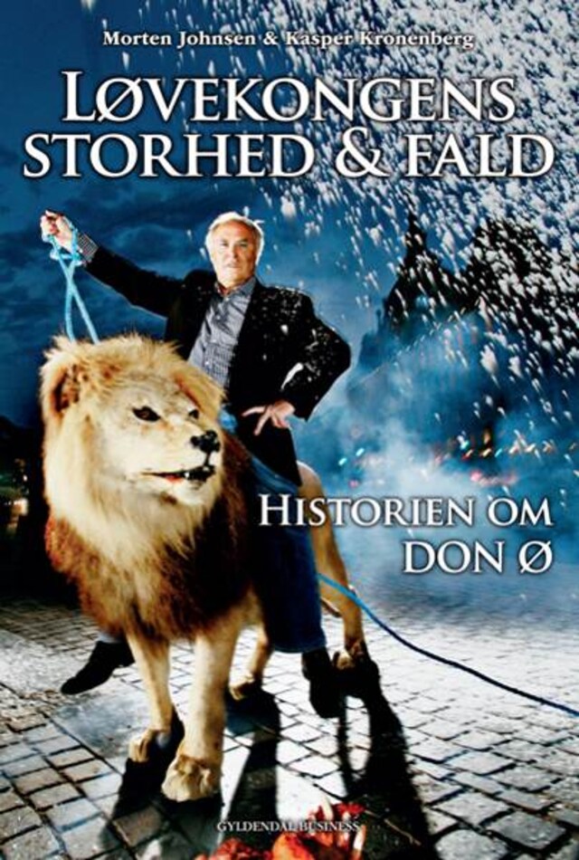 Boekomslag van Løvekongens storhed og fald