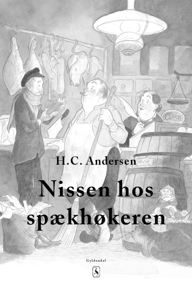 Copertina del libro per Nissen hos spækhøkeren