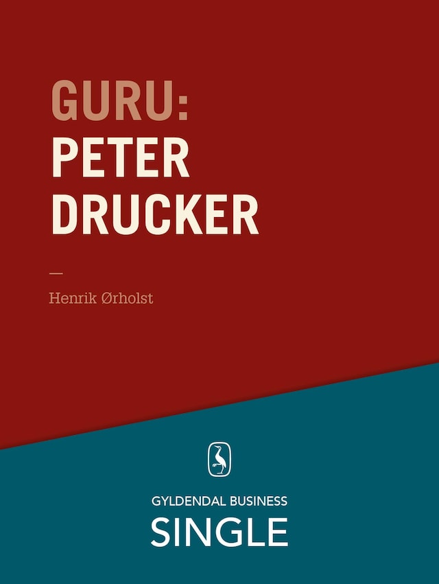 Okładka książki dla Guru: Peter Drucker - stamfaderen