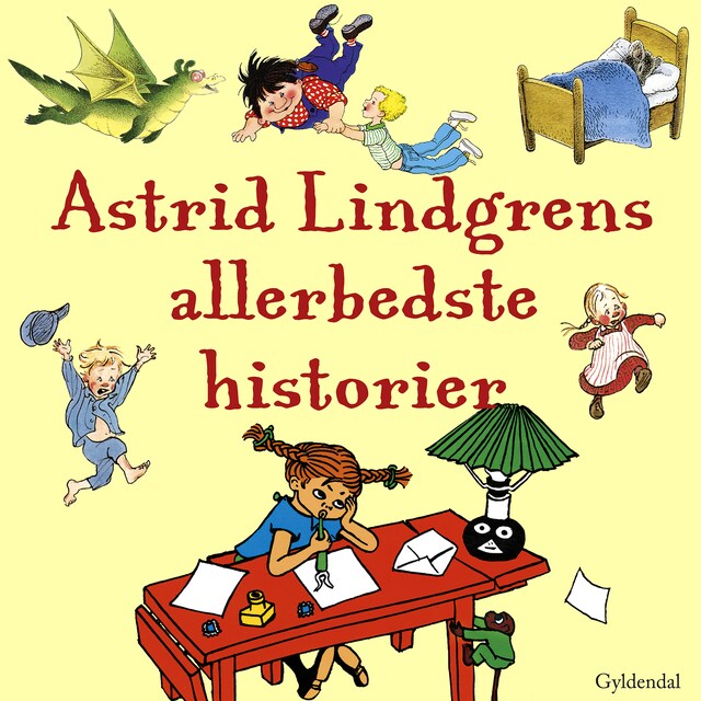 Book cover for Astrid Lindgrens allerbedste historier