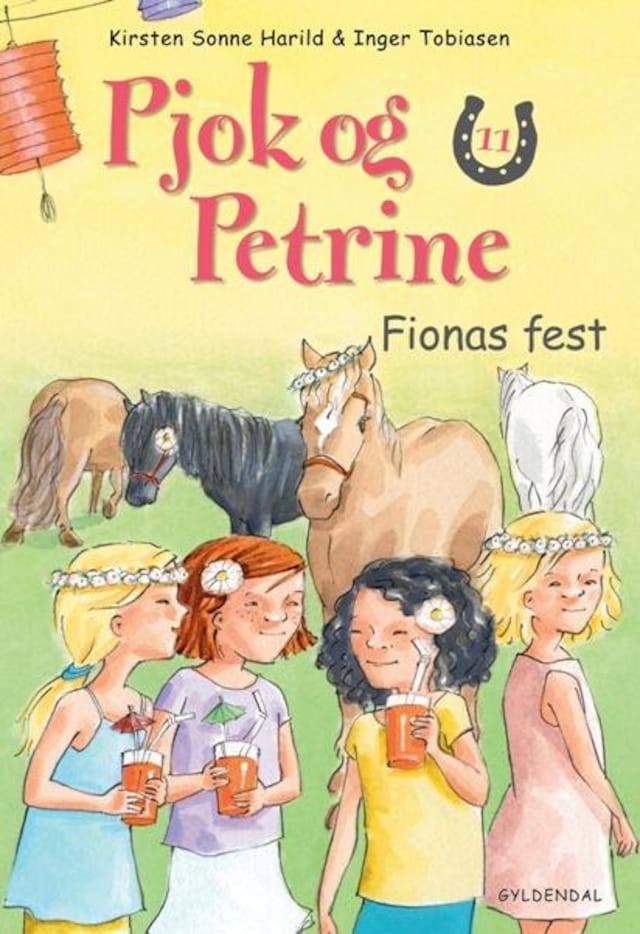 Bogomslag for Pjok og Petrine 11 Fionas fest