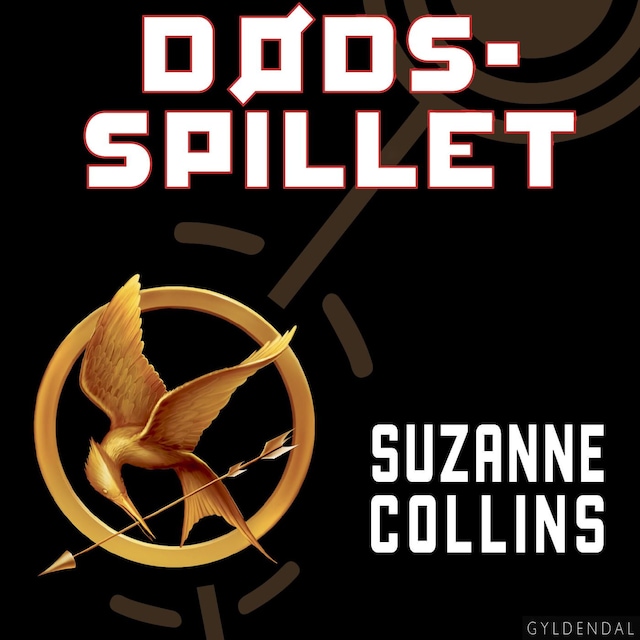 Book cover for The Hunger Games 1 - Dødsspillet
