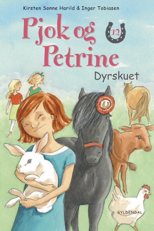 Buchcover für Pjok og Petrine 12 - Dyrskuet