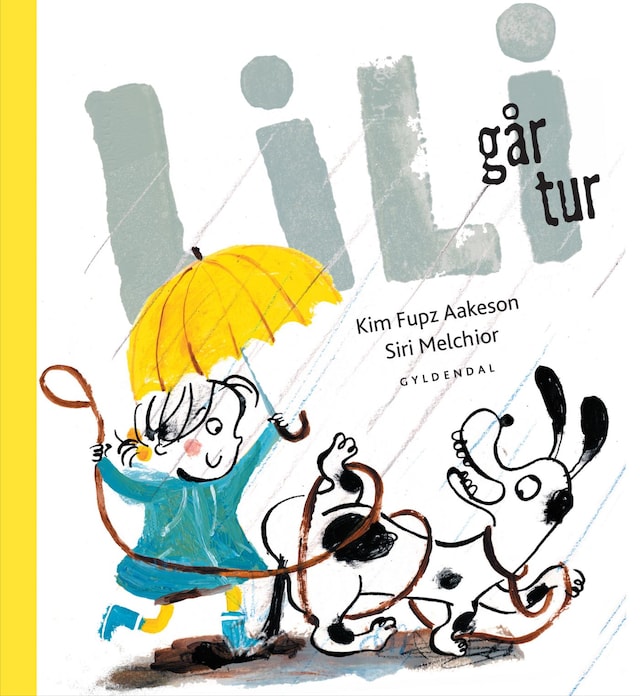 Copertina del libro per Lili går tur - Lyt&læs