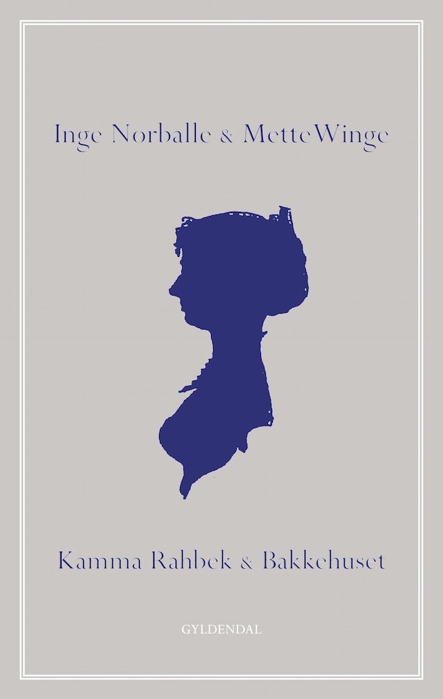 Book cover for Kamma Rahbek og Bakkehuset