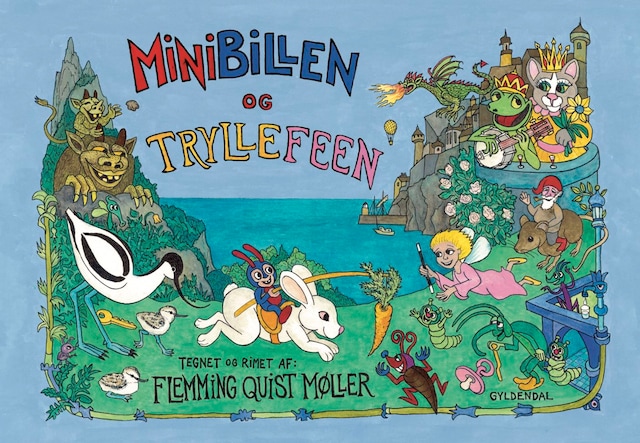 Book cover for Minibillen og Tryllefeen - Lyt&læs