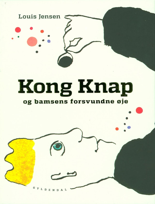 Book cover for Kong Knap og bamsens forsvundne øje