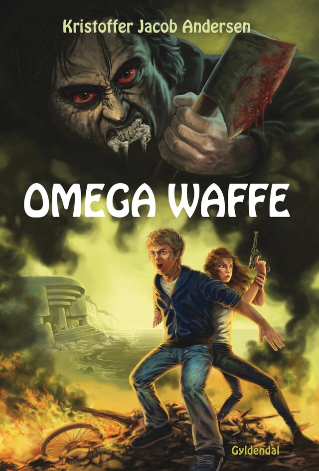 Kirjankansi teokselle Omega Waffe