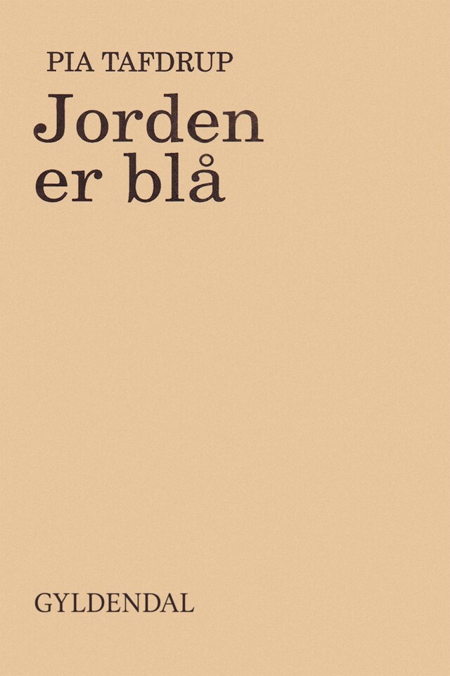 Bokomslag for Jorden er blå