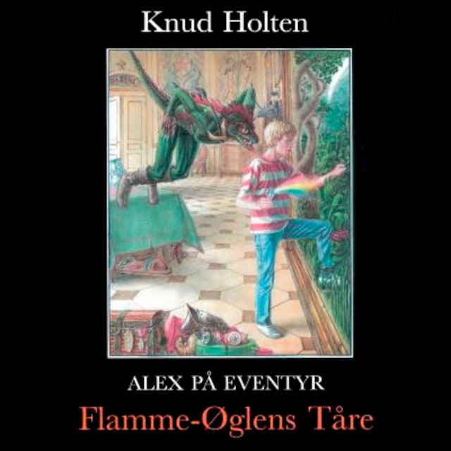 Book cover for Flamme-Øglens Tåre
