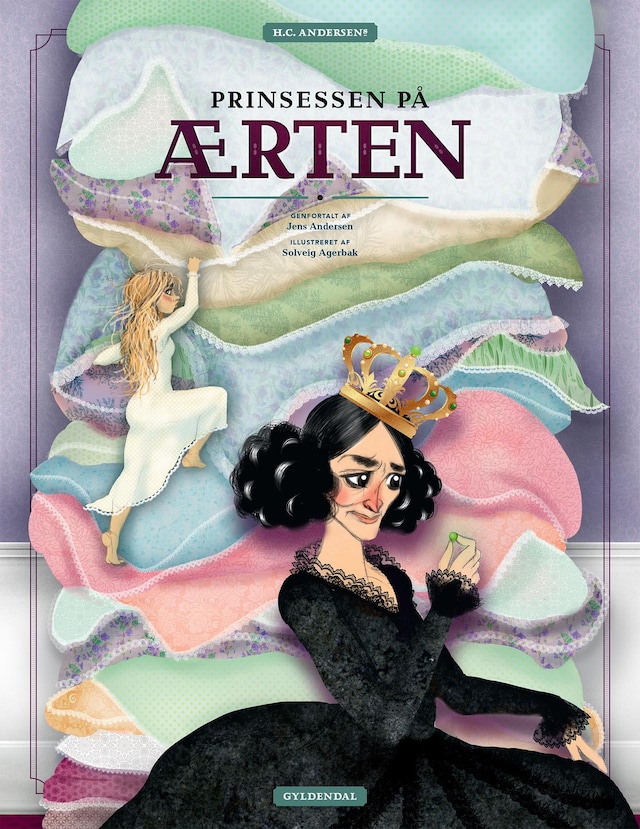 Book cover for H.C. Andersens Prinsessen på ærten - Lyt&læs