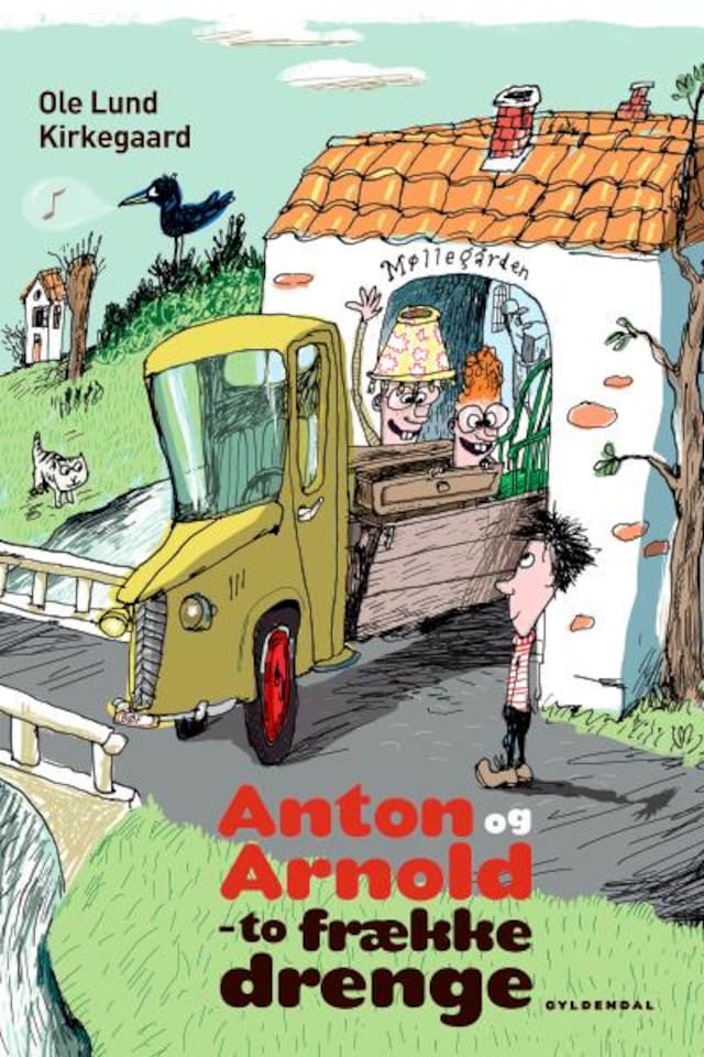 Copertina del libro per Anton og Arnold - to frække drenge