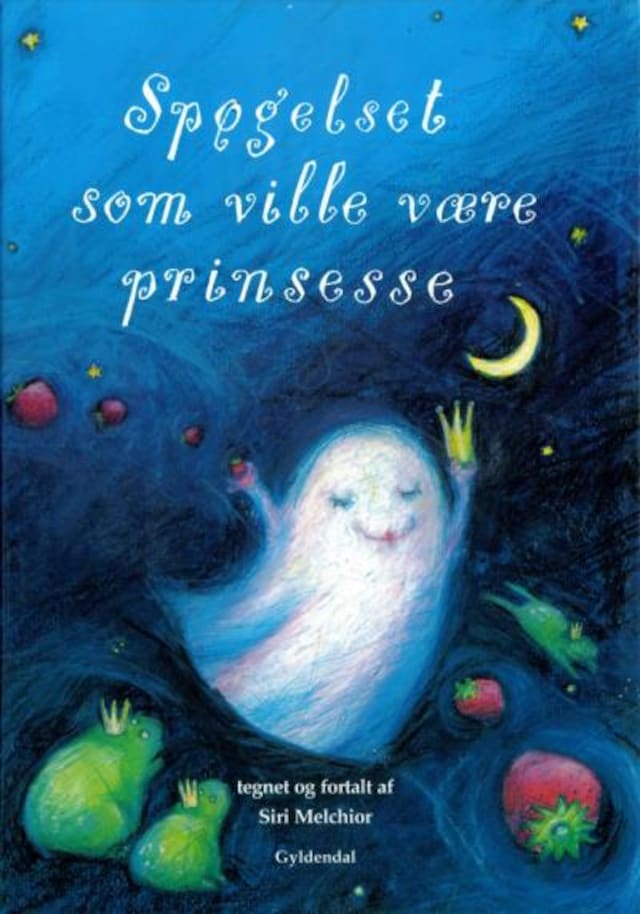 Book cover for Spøgelset som ville være prinsesse