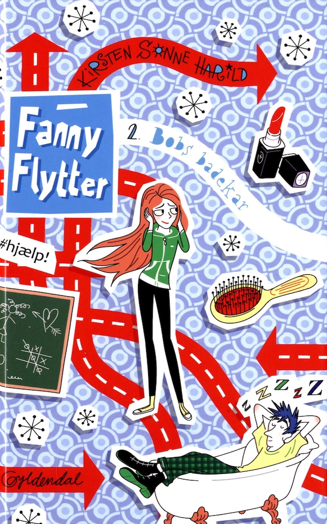 Buchcover für Fanny flytter - Bobs badekar