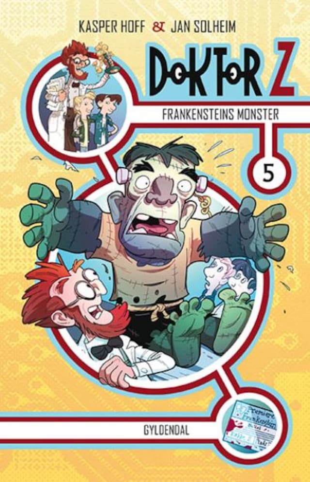 Book cover for Doktor Z 5 - Frankensteins monster