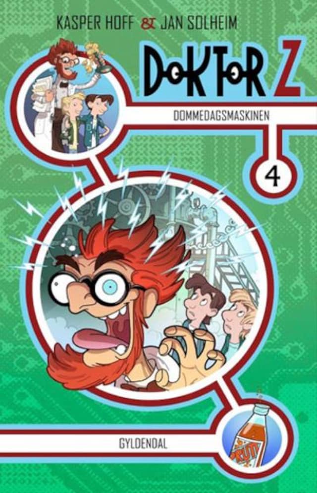 Book cover for Doktor Z 4 - Dommedagsmaskinen