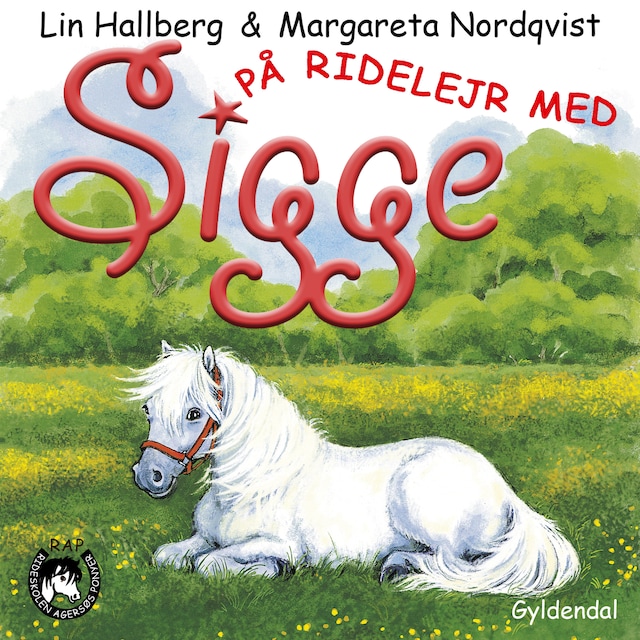 Book cover for RAP-klubben 5 - På ridelejr med Sigge