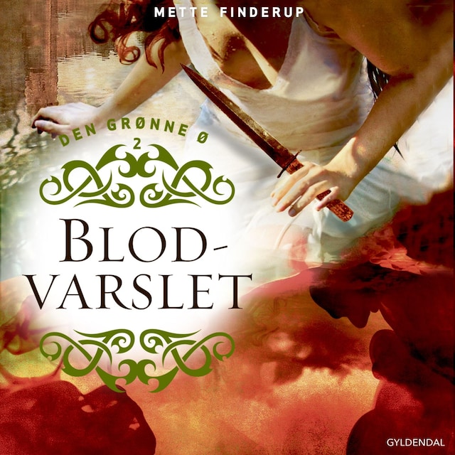 Book cover for Den grønne ø 2 - Blodvarslet