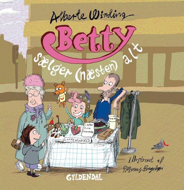 Boekomslag van Betty 4 - Betty sælger (næsten) alt - Lyt&læs