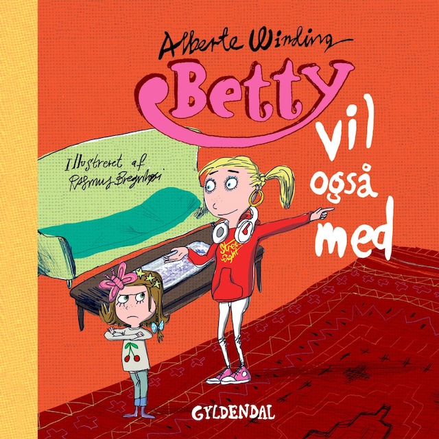 Buchcover für Betty 5 - Betty vil også med - Lyt&læs
