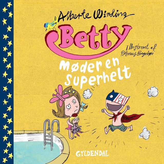 Bokomslag för Betty 8 - Betty møder en superhelt - Lyt&læs