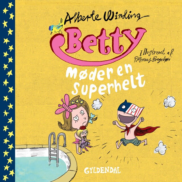 Buchcover für Betty 8 - Betty møder en superhelt - Lyt&læs