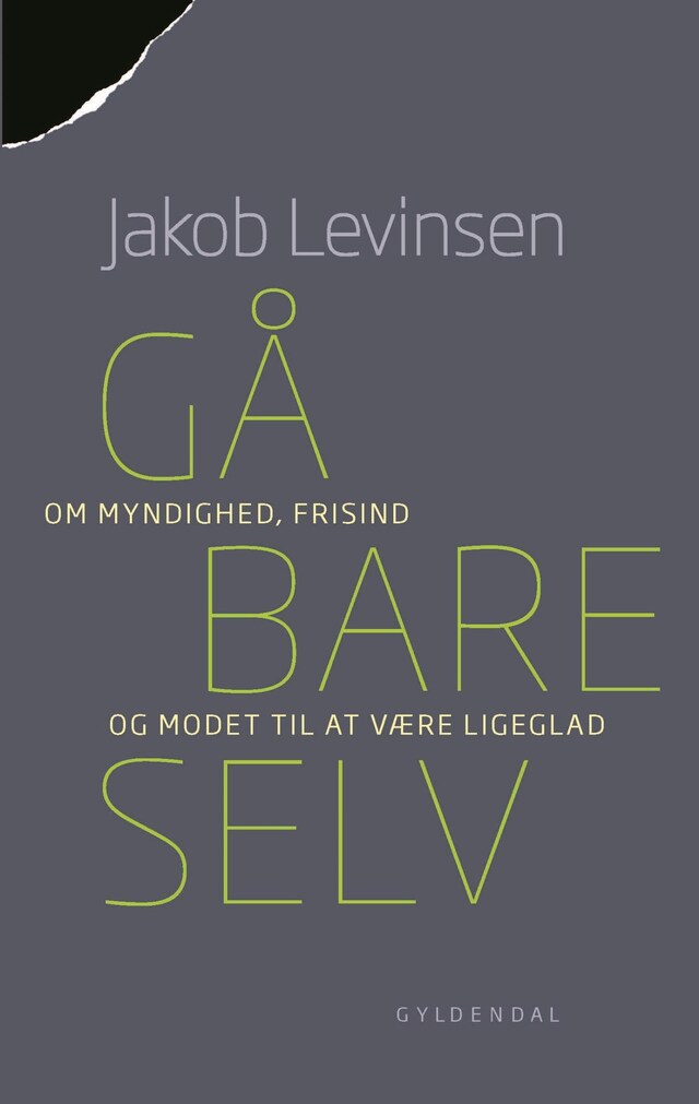 Okładka książki dla Gå bare selv